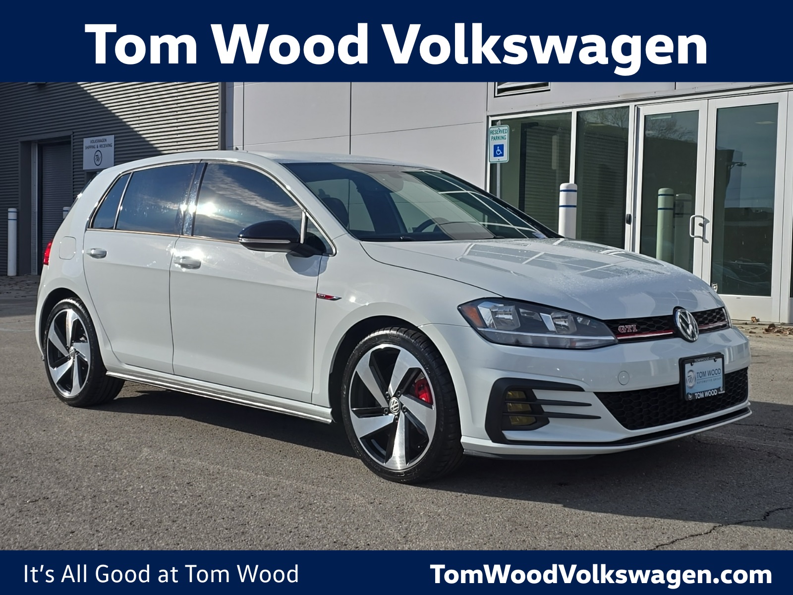 used 2021 Volkswagen Golf GTI car, priced at $22,000