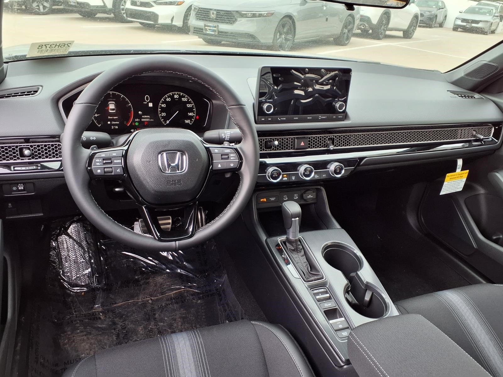 new 2026 Honda Civic car, priced at $28,345