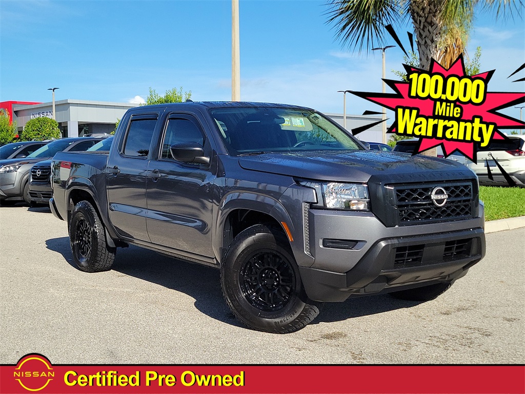 2022 Gun Metallic Nissan Frontier S RWD Truck