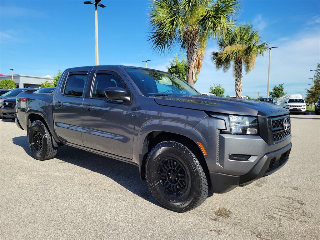 2022 Gun Metallic Nissan Frontier S RWD Truck