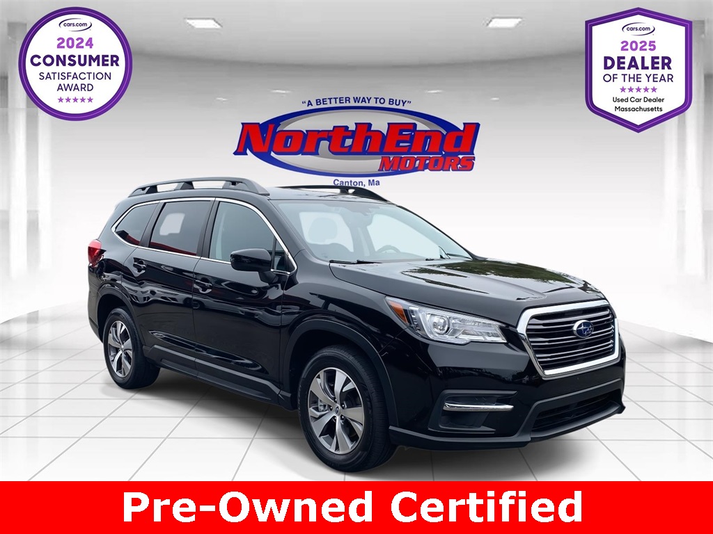 2022 Crystal Black Silica Subaru Ascent Premium AWD SUV