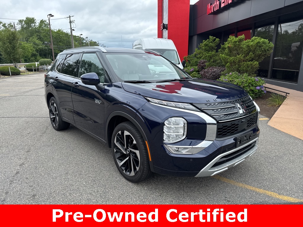 2023 Cosmic Blue Metallic Mitsubishi Outlander PHEV SEL 4X4 SUV