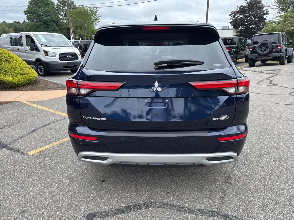 2023 Cosmic Blue Metallic Mitsubishi Outlander PHEV SEL 4X4 SUV