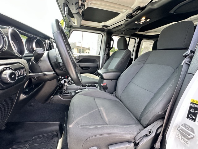 2022 Bright White Clearcoat Jeep Wrangler Unlimited Sport Altitude 4X4 SUV