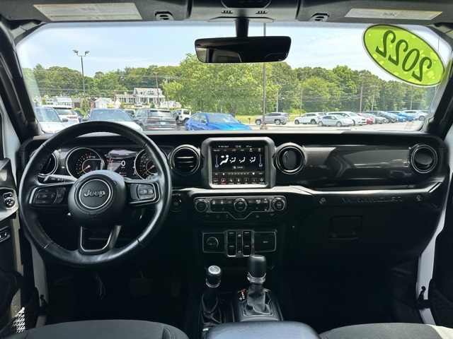 2022 Bright White Clearcoat Jeep Wrangler Unlimited Sport Altitude 4X4 SUV