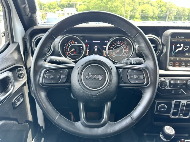 2022 Bright White Clearcoat Jeep Wrangler Unlimited Sport Altitude 4X4 SUV