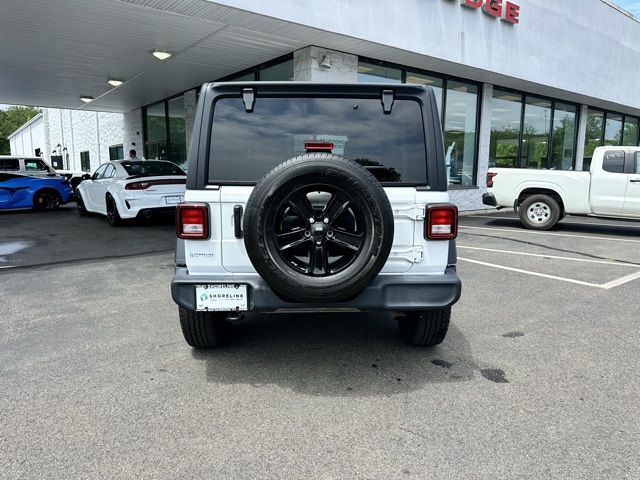 2022 Bright White Clearcoat Jeep Wrangler Unlimited Sport Altitude 4X4 SUV