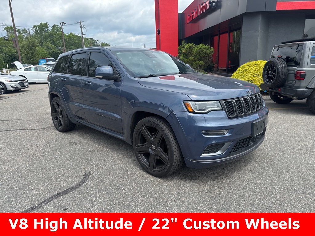 2021 Slate Blue Pearlcoat Jeep Grand Cherokee High Altitude 4X4 SUV