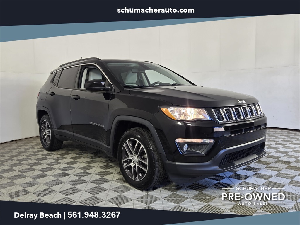 used 2018 Jeep Compass car, priced at $13,488