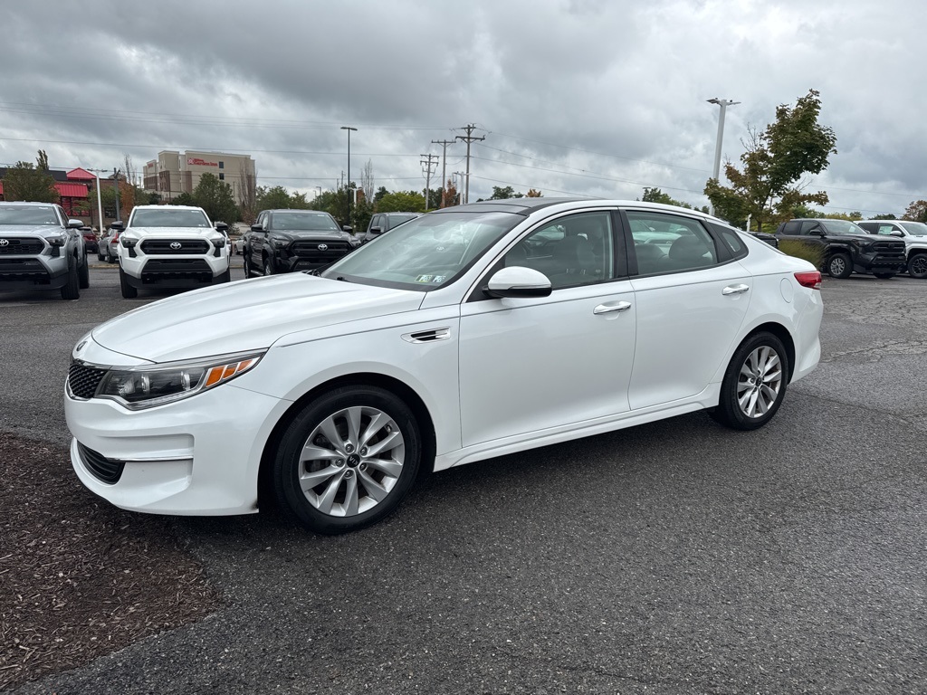 Used 2016 Kia Optima EX with VIN 5XXGU4L36GG008774 for sale in Carnot-Moon, PA