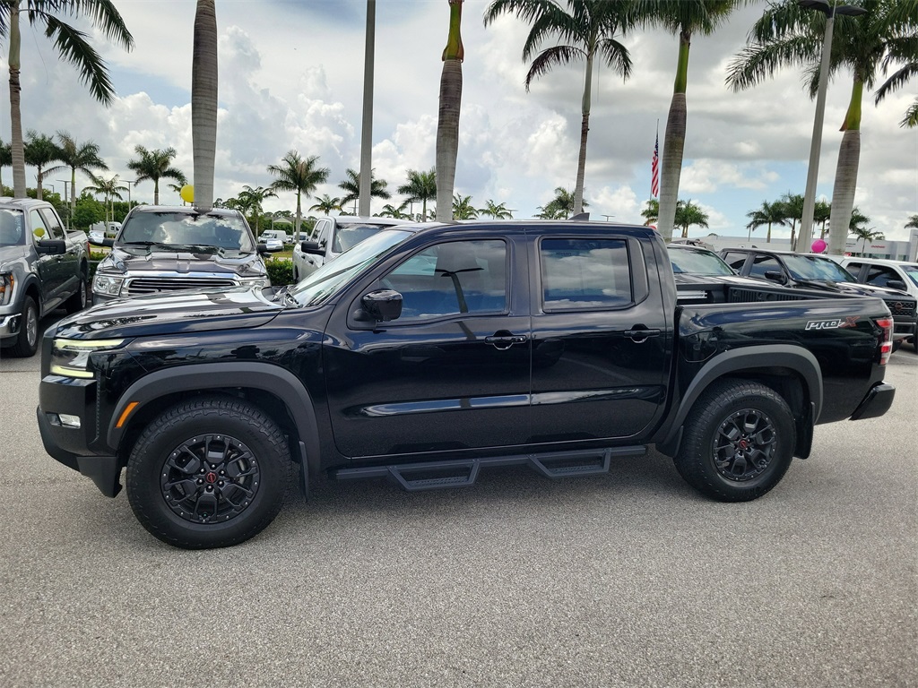 2022 Super Black Nissan Frontier PRO-X RWD Truck