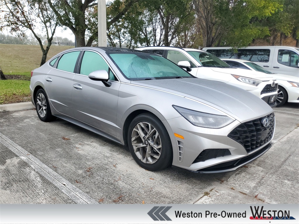 used 2021 Hyundai Sonata car, priced at $11,995