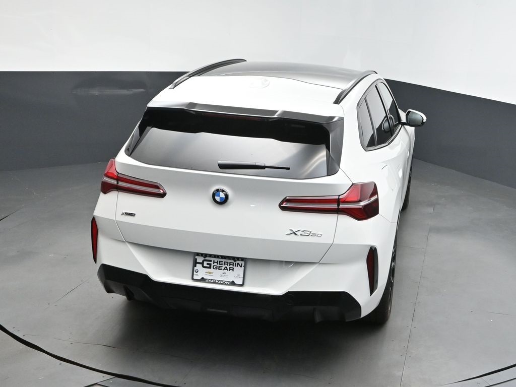 2025 Alpine White BMW X3 30 xDrive AWD SUV