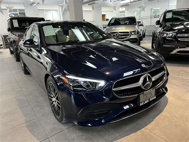 used 2022 Mercedes-Benz C-Class car, priced at $37,991