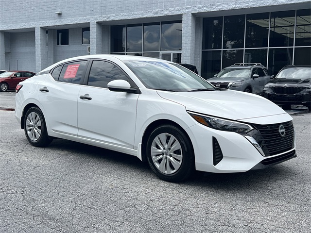 2024 Fresh Powder Nissan Sentra S FWD Sedan