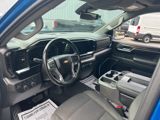 2023 Glacier Blue Metallic Chevrolet Silverado 1500 Lifted LT 4X4 Truck
