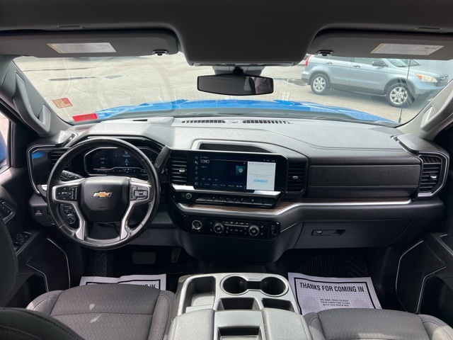 2023 Glacier Blue Metallic Chevrolet Silverado 1500 Lifted LT 4X4 Truck