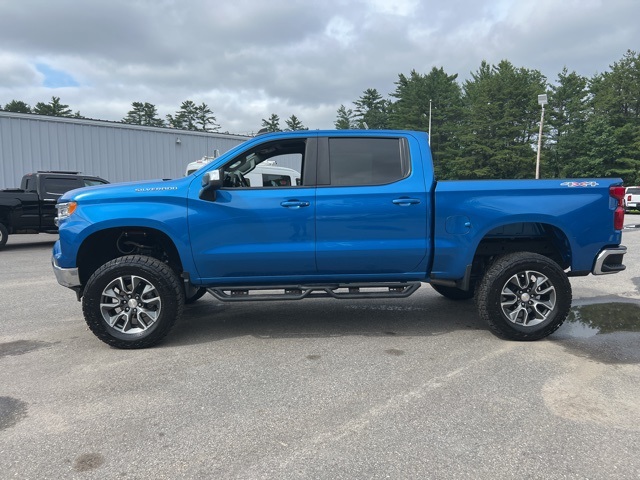 2023 Glacier Blue Metallic Chevrolet Silverado 1500 Lifted LT 4X4 Truck