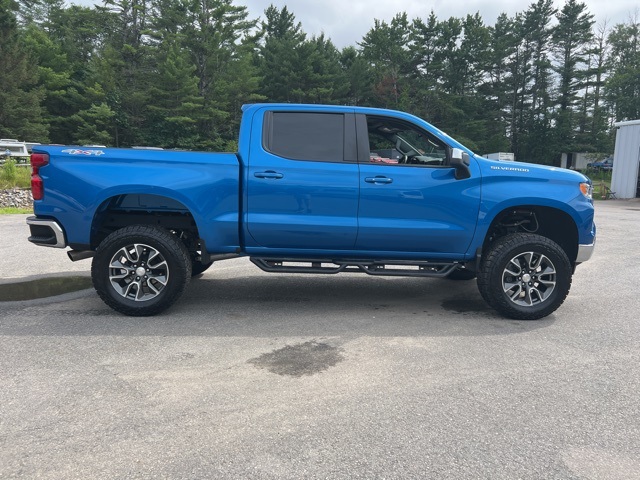 2023 Glacier Blue Metallic Chevrolet Silverado 1500 Lifted LT 4X4 Truck