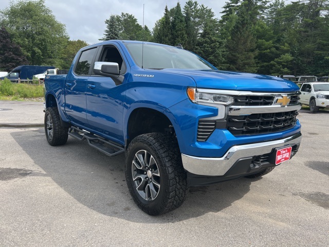 2023 Glacier Blue Metallic Chevrolet Silverado 1500 Lifted LT 4X4 Truck