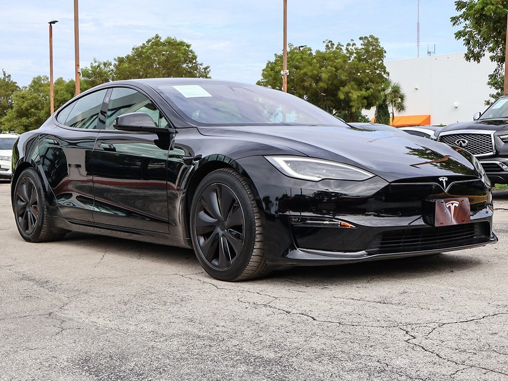 Used 2022 Tesla Model S Base with VIN 5YJSA1E54NF487258 for sale in Cleveland, OH