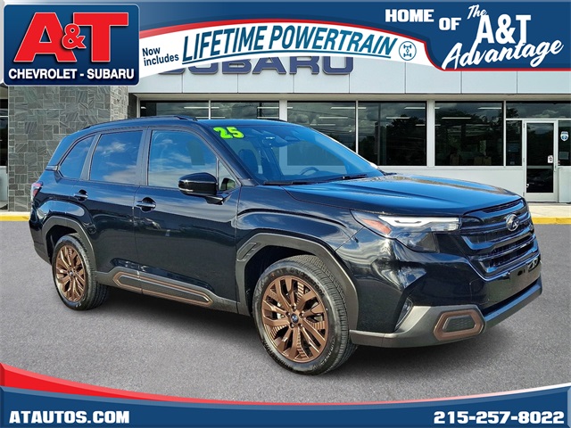 used 2025 Subaru Forester car, priced at $34,498