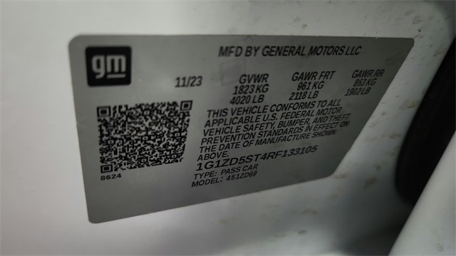 2024 Chevrolet Malibu LT FWD 2024 Chevrolet Malibu LT FWD