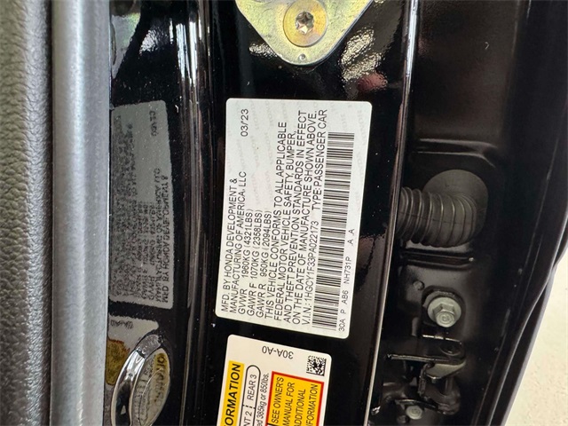 used 2023 Honda Accord car, priced at $23,564