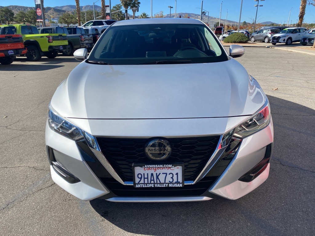 Used 2020 Nissan Sentra SV with VIN 3N1AB8CV7LY217496 for sale in Palmdale, CA