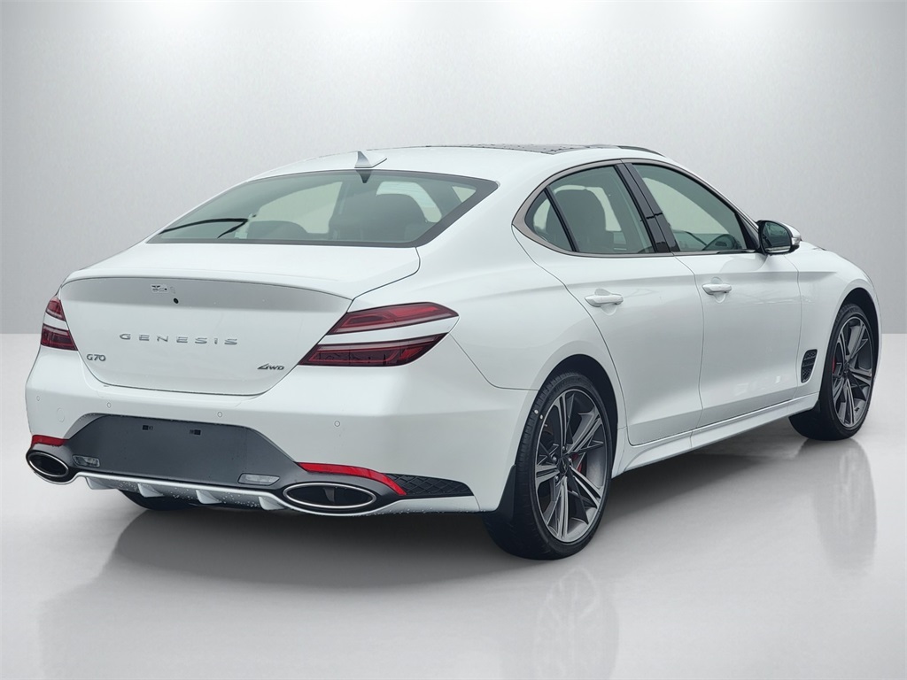 new 2025 Genesis G70 car, priced at $42,998