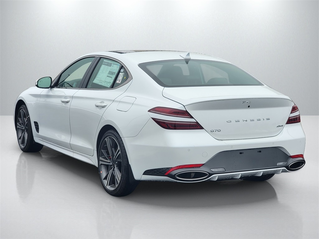 new 2025 Genesis G70 car, priced at $42,998