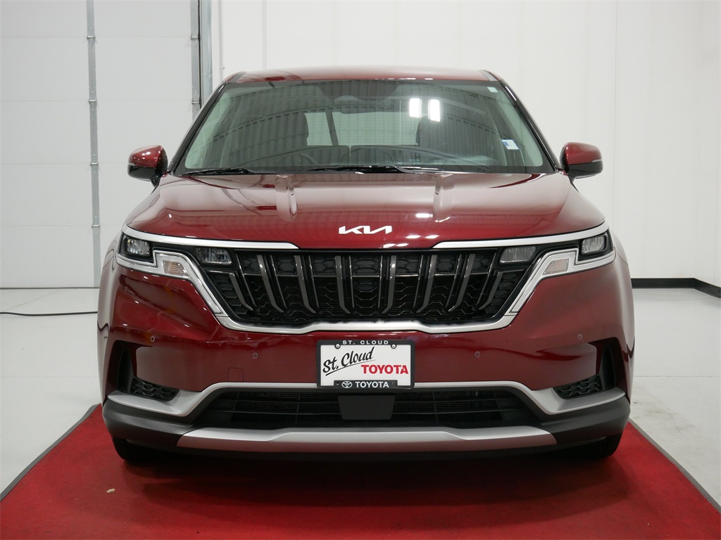 Used 2024 Kia Carnival EX with VIN KNDNC5H3XR6355065 for sale in Waite Park, Minnesota