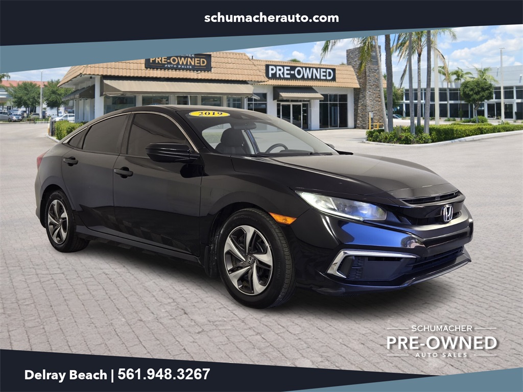 used 2019 Honda Civic car, priced at $12,998