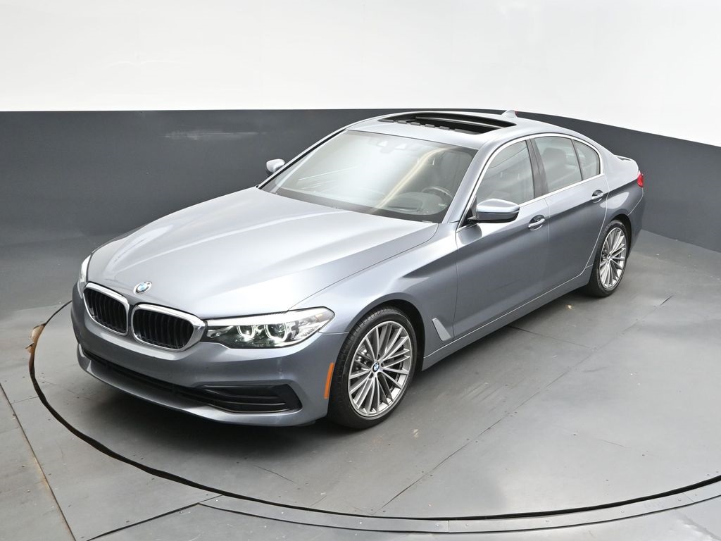 2019 Bluestone Metallic BMW 5 Series 540i RWD Sedan