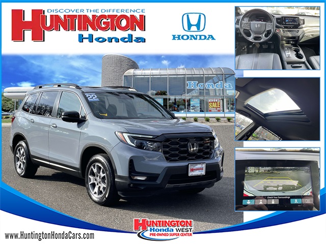 used 2022 Honda Passport car, priced at $30,638