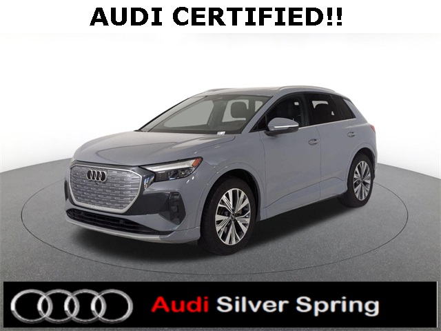 used 2023 Audi Q4 e-tron car, priced at $26,981