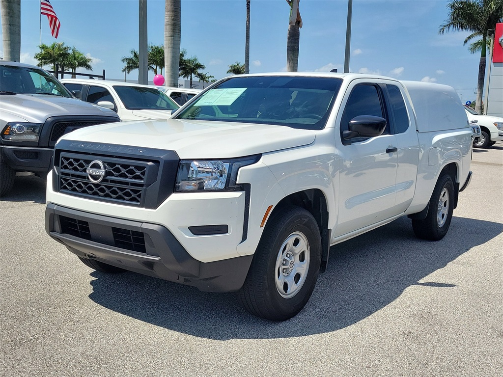 2024 Glacier White Nissan Frontier S RWD Truck