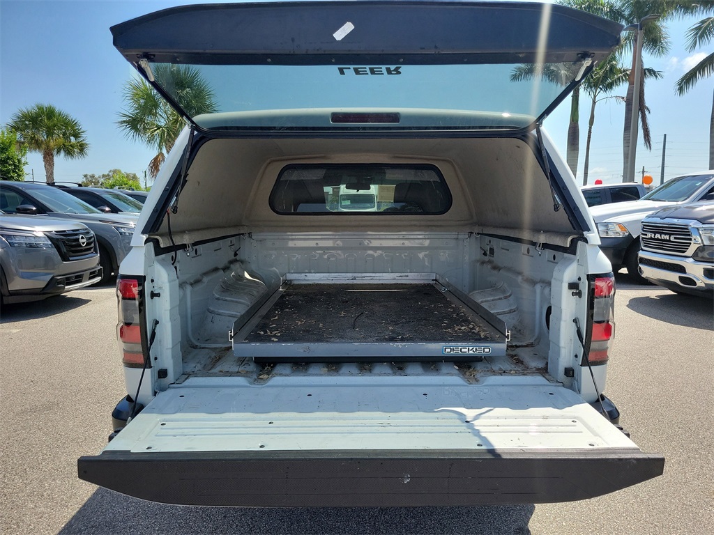 2024 Glacier White Nissan Frontier S RWD Truck