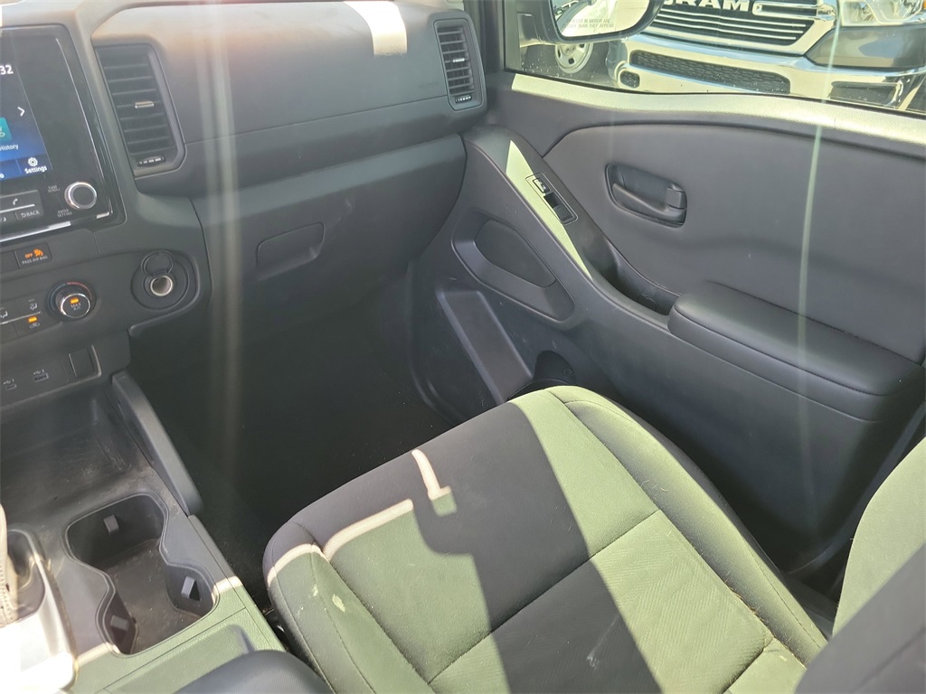 2024 Glacier White Nissan Frontier S RWD Truck