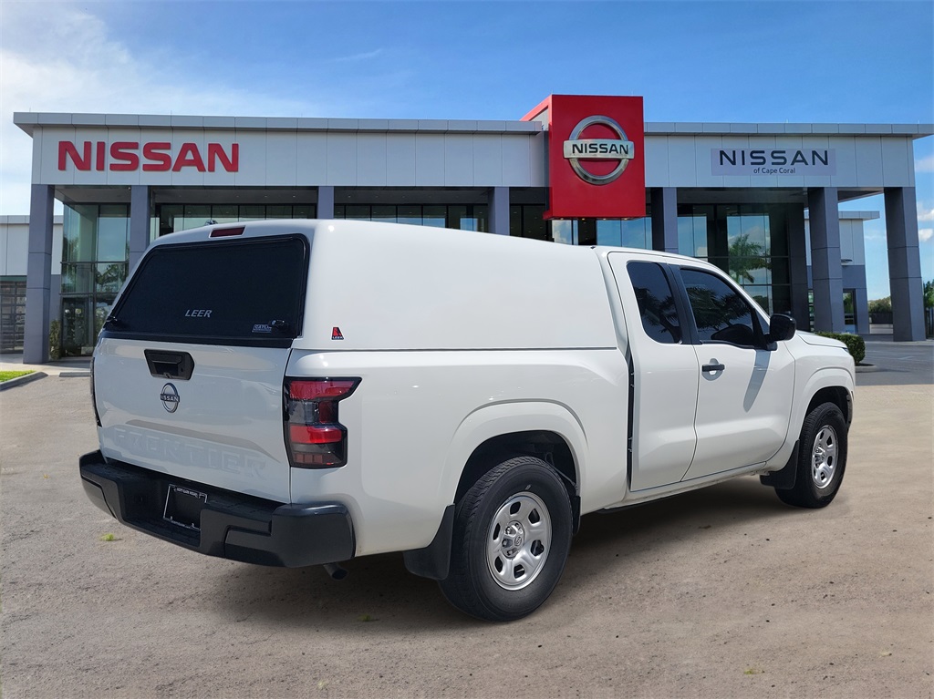 2024 Glacier White Nissan Frontier S RWD Truck