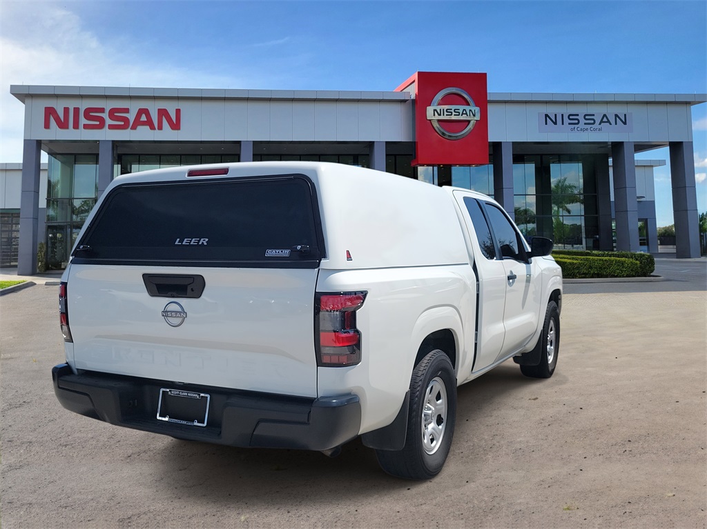 2024 Glacier White Nissan Frontier S RWD Truck