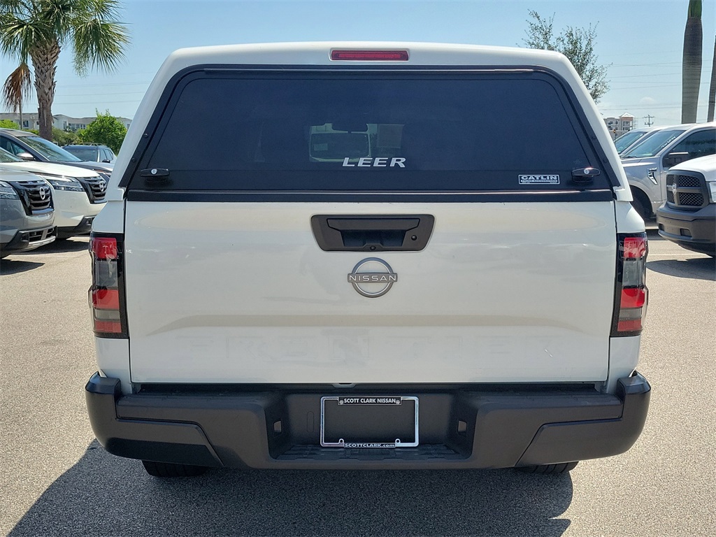 2024 Glacier White Nissan Frontier S RWD Truck