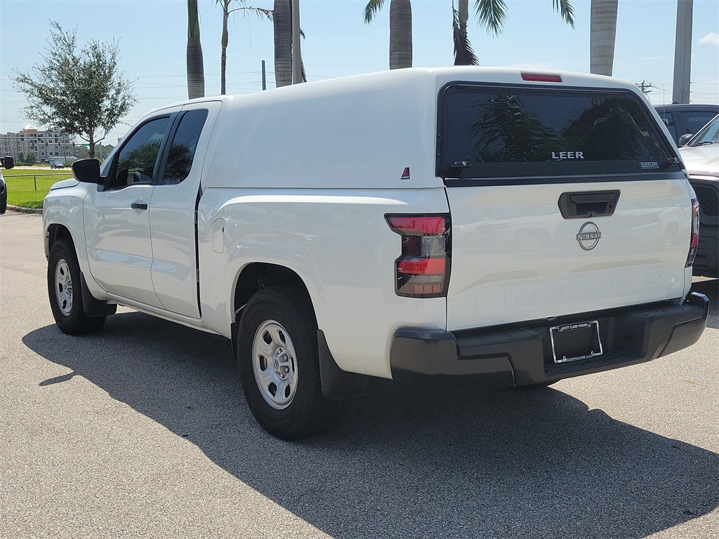 2024 Glacier White Nissan Frontier S RWD Truck