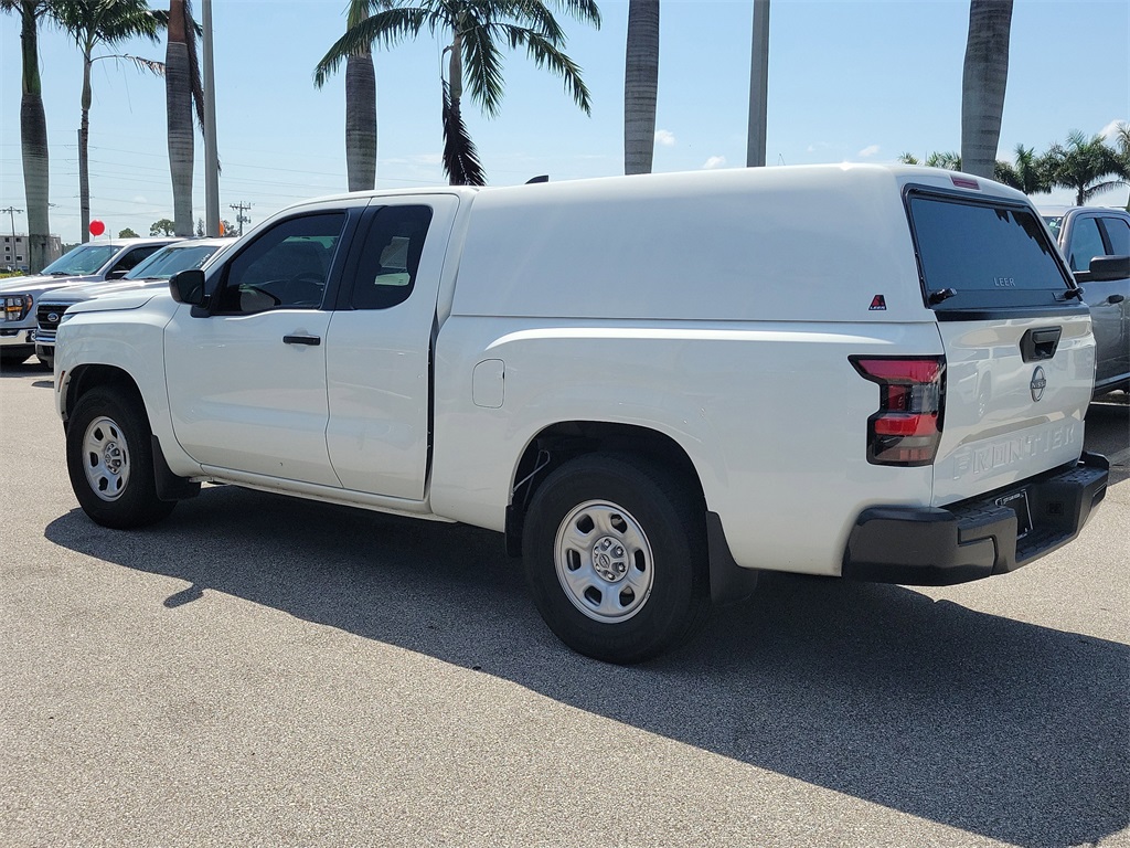 2024 Glacier White Nissan Frontier S RWD Truck