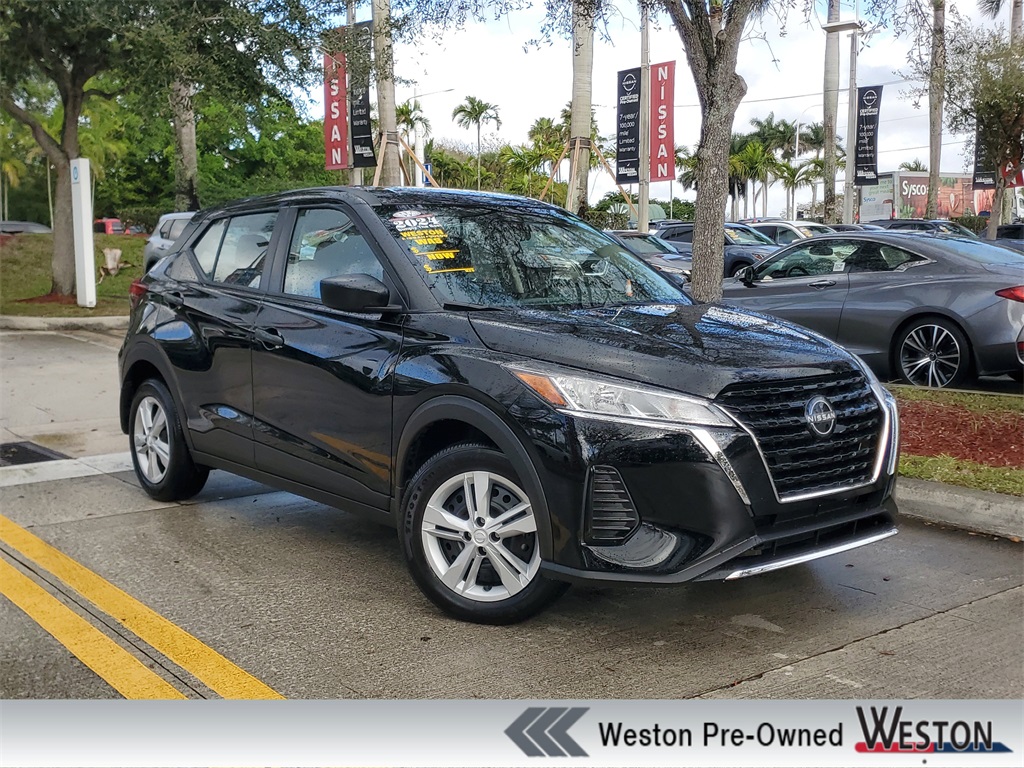 used 2024 Nissan Kicks car, priced at $17,995