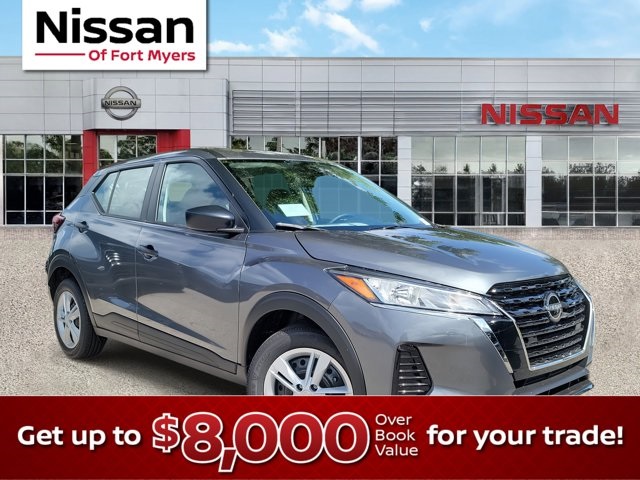 2025 Gun Metallic Nissan Kicks Play S FWD SUV