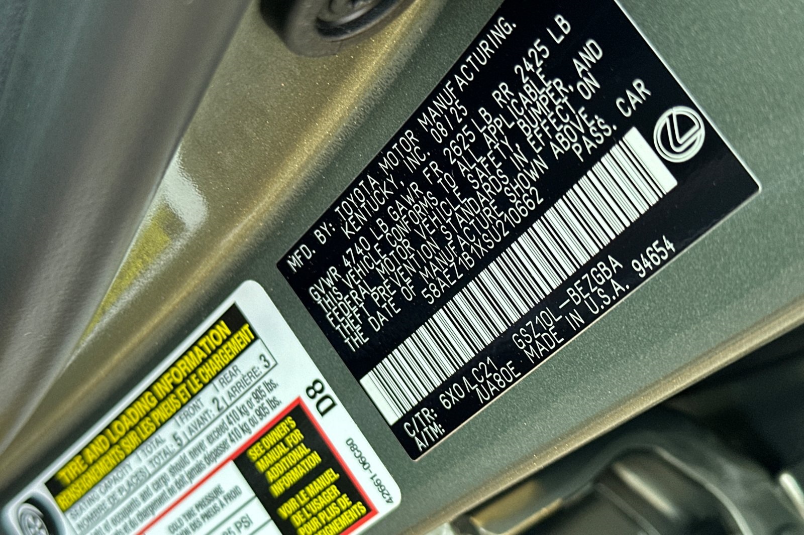 2025 Lexus ES 350 Luxury photo 22