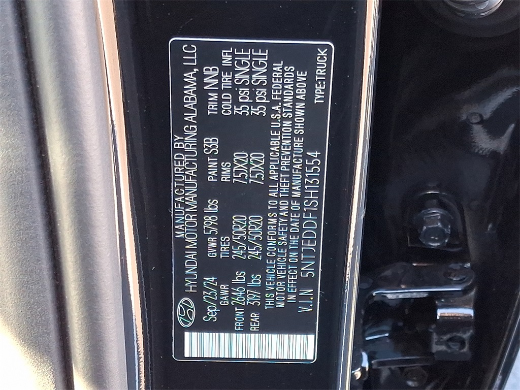 new 2025 Hyundai Santa Cruz car, priced at $43,534