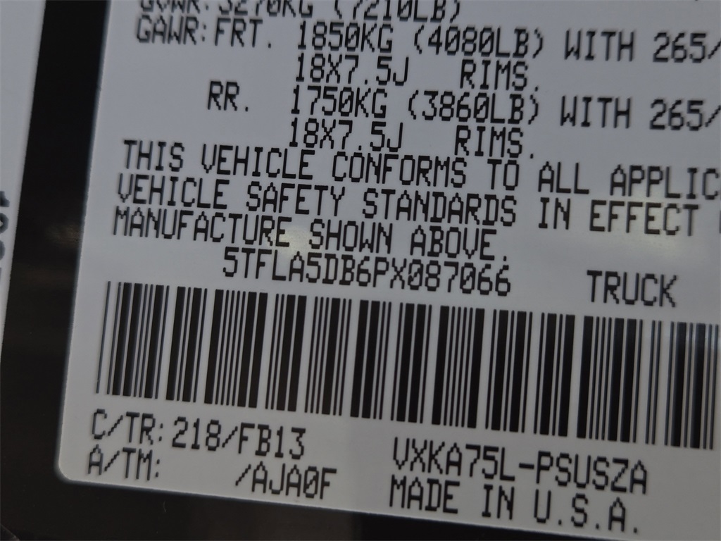 Used 2023 Toyota Tundra Truck