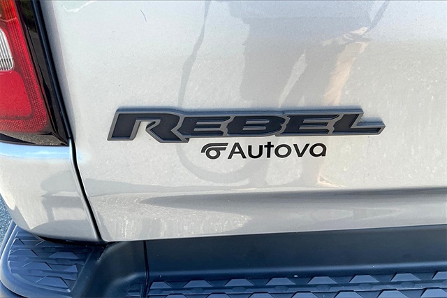2019 Billet Silver Metallic Clearcoat Ram 1500 Rebel 4X4 Truck